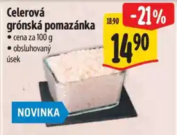 Albert Celerová grónská pomazánka nabídka