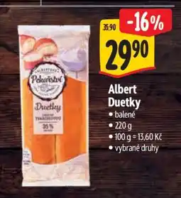 Albert Albert Duetky nabídka