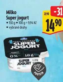 Albert Milko Super jogurt nabídka