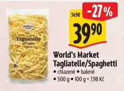 Albert World’s Market Tagliatelle / Spaghetti nabídka