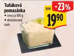 Albert Tuňáková pomazánka nabídka