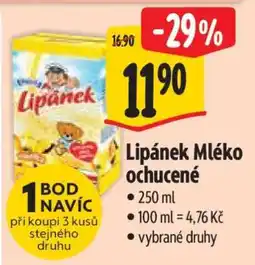 Albert Lipánek mléko ochucené nabídka