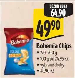 Albert Bohemia chips nabídka