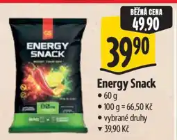 Albert Energy Snack nabídka