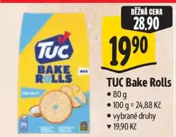 Albert TUC Bake Rolls nabídka