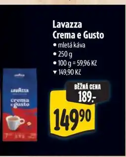 Albert Lavazza Crema E Gusto nabídka