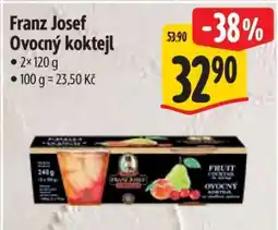 Albert Franz Josef Ovocný koktejl nabídka
