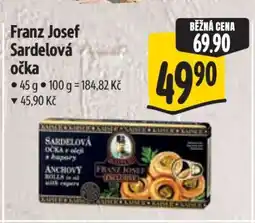 Albert Franz Josef Sardelová očka nabídka