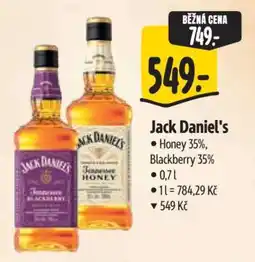 Albert Jack Daniel‘s nabídka