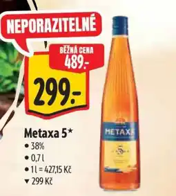 Albert Metaxa 5 nabídka
