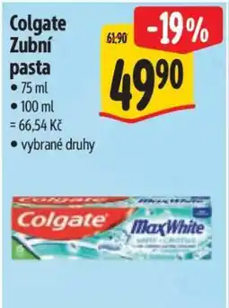 Albert Colgate zubní pasta nabídka