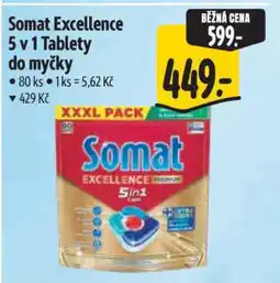 Albert Somat Excellence 5 v 1 Tablety do myčky nabídka