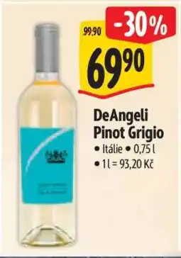 Albert DeAngeli Pinot Grigio nabídka