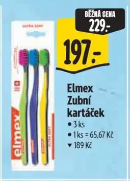 Albert Elmex zubní kartáček nabídka