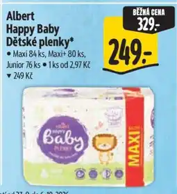 Albert Albert Happy Baby Dětské plenky nabídka