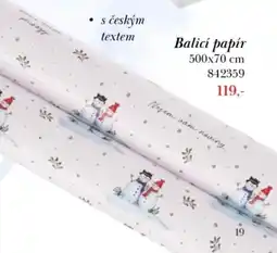 Orion Balící papír nabídka