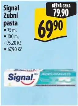 Albert Signal zubní pasta nabídka