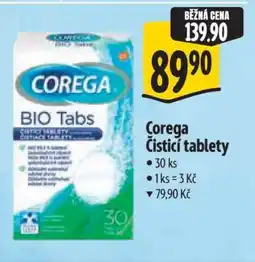 Albert Corega Čistící tablety nabídka