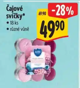 Albert Čajové svíčky nabídka
