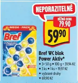 Albert Bref WC blok Power aktiv nabídka