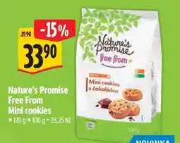 Albert Nature's Promise Free From Mini cookies nabídka