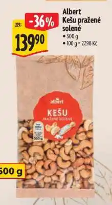 Albert Albert Kešu pražené solené nabídka
