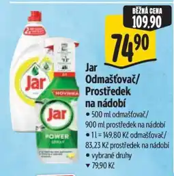 Albert Jar Odmašťovač/Prostředek na nádobí nabídka