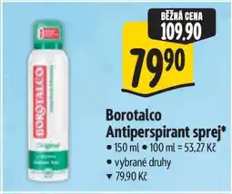 Albert Borotalco antiperspirant sprej nabídka