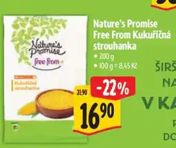 Albert Nature's Promise Free From Kukuřičná strouhanka nabídka
