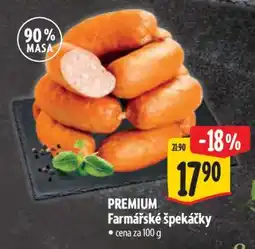 Albert PREMIUM Farmářské špekáčky nabídka