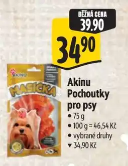 Albert Akinu pochoutky pro psy nabídka