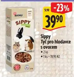 Albert Sippy Tyč pro hlodavce s ovocem nabídka
