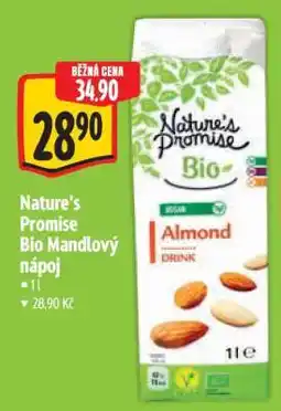 Albert Nature’s Promise Bio Mandlový nápoj nabídka