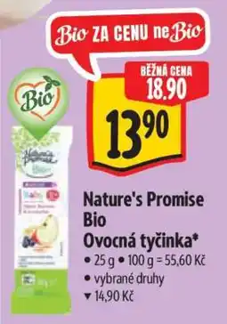 Albert Nature's Promise Bio Ovocná tyčinka nabídka
