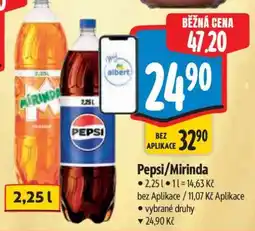 Albert Pepsi, Mirinda nabídka