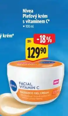 Albert Nivea Pleťový krém s vitaminem C nabídka