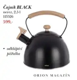 Orion Orion čajník black nabídka