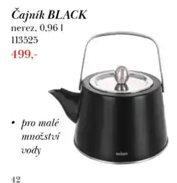 Orion Orion čajník black nabídka