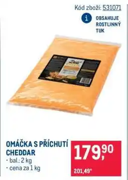Makro OMÁČKA S PŘÍCHUTÍ CHEDDAR nabídka