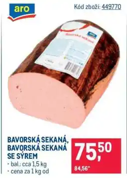 Makro Bavorská sekaná, Bavorská sekaná se sýrem nabídka