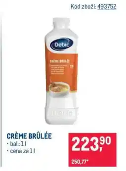 Makro CRÈME BRÛLÉE nabídka