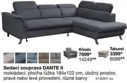 Sconto Dante II sedací souprava nabídka
