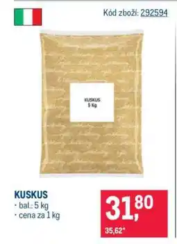 Makro Kuskus nabídka