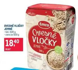 Makro Ovesné vločky jemné nabídka