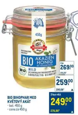 Makro BIO BIHOPHAR MED KVĚTOVÝ AKÁT nabídka