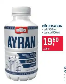 Makro Müller Ayran nabídka