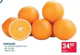 Makro Pomeranče nabídka