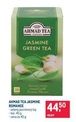Makro AHMAD TEA JASMINE ROMANCE nabídka