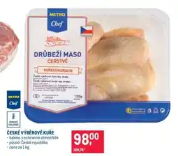 Makro ČESKÉ VÝBĚROVÉ KUŘE nabídka