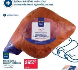 Makro Selecí šunka na kosti výběrová nabídka